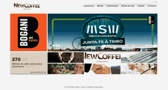 Desktop Screenshot of newcoffee.pt